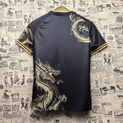 Real Madrid 2024-25 Black & Gold Dragon Special Kit