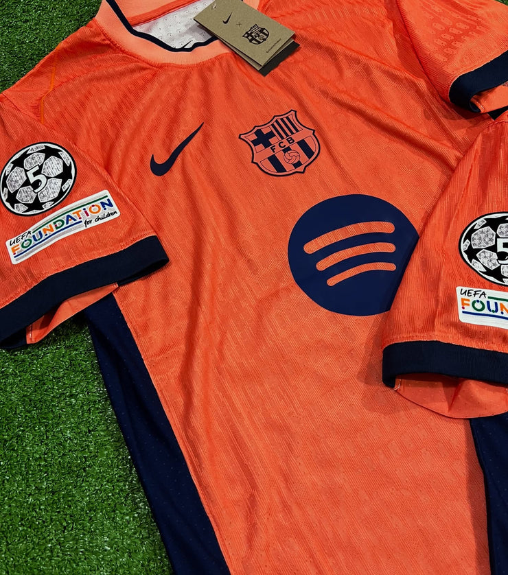 Fc Barcelona 25/26 Away Jersey Player Version