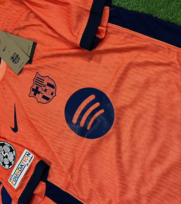 Fc Barcelona 25/26 Away Jersey Player Version