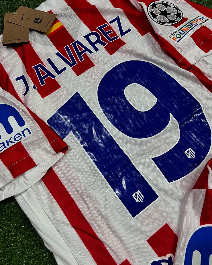 Atlético de Madrid 25/26 Home Jersey Player Version