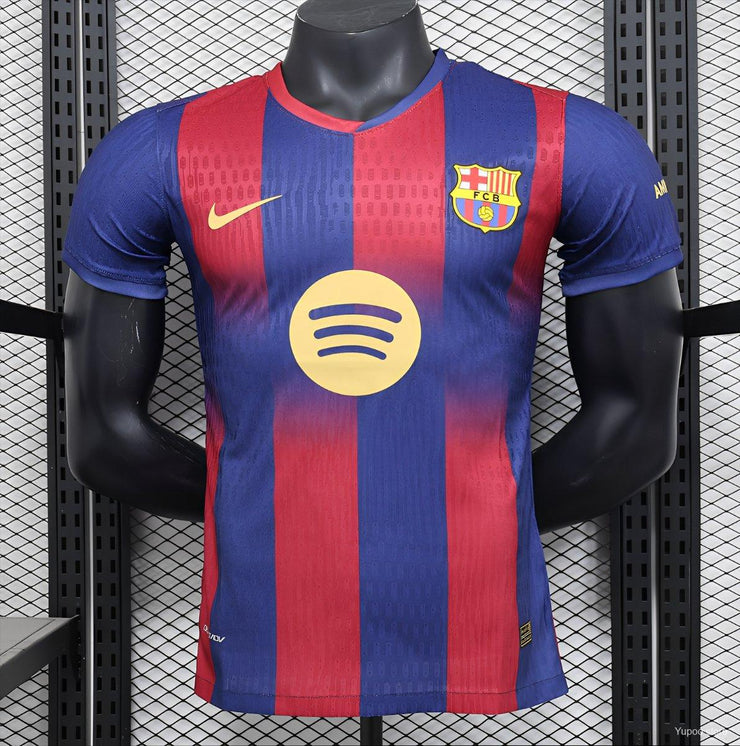 25/26 Barcelona Home Jersey Player Version