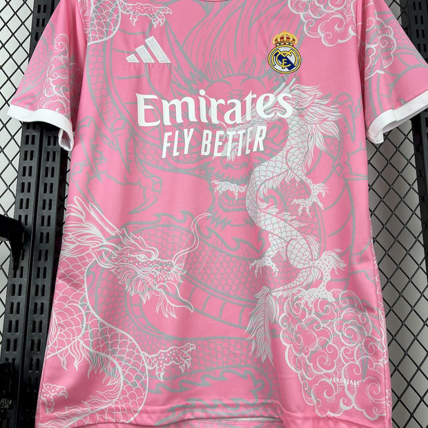 Real Madrid 2025/26 Pink Dragon Special Edition Jersey
