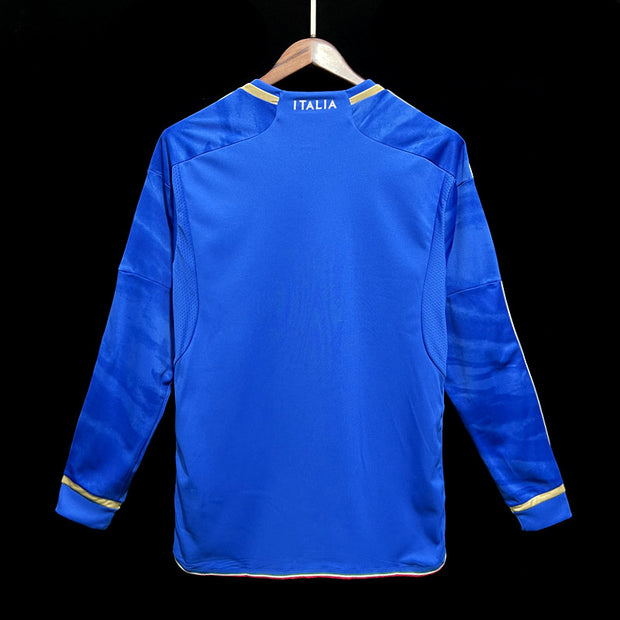Long sleeve 23/24 Italy home S-XXXXL