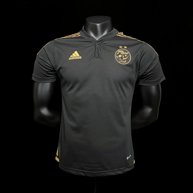 23/24 player Algerian Black gold POLO S-XXL