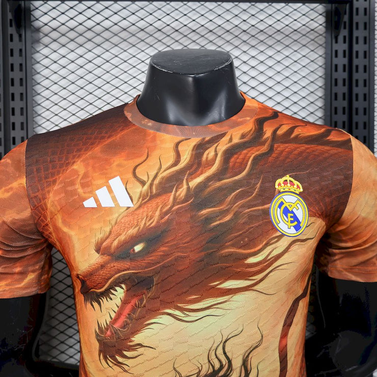 Real Madrid 2025/26 Nezha Dragon Version Jersey Player Version