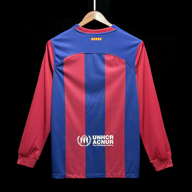Long sleeve 23/24 Barcelona home S-XXXXL