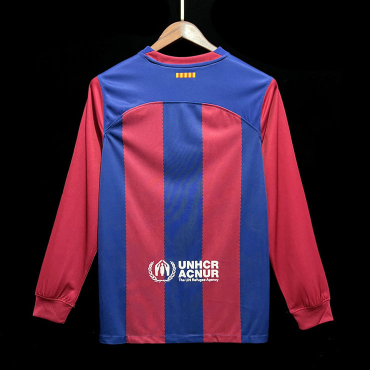 Long sleeve 23/24 Barcelona home S-XXXXL