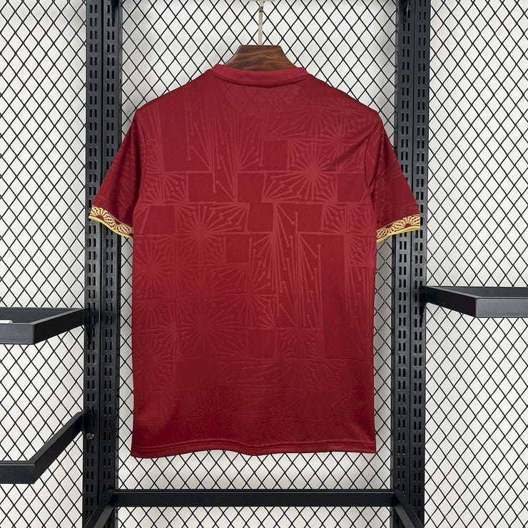 Mexico 2025/26 Gold- Red Jersey
