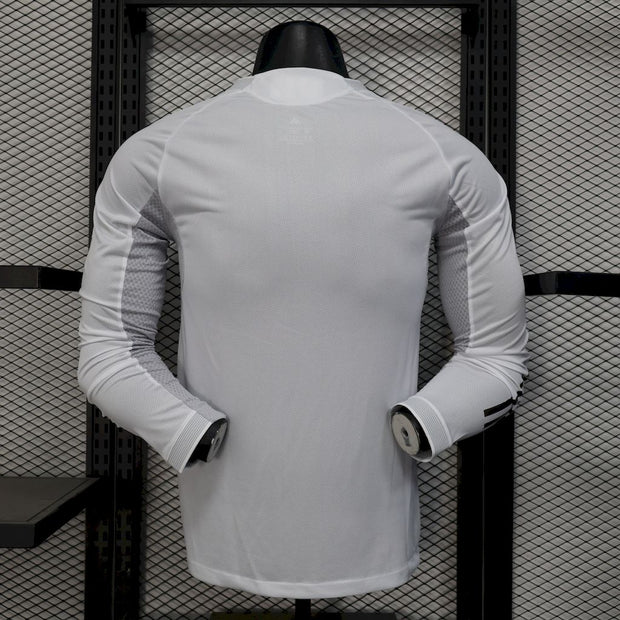 Real Madrid 2025/26 Home Long Sleeves Jersey Player Version