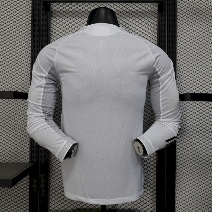 Real Madrid 2025/26 Home Long Sleeves Jersey Player Version