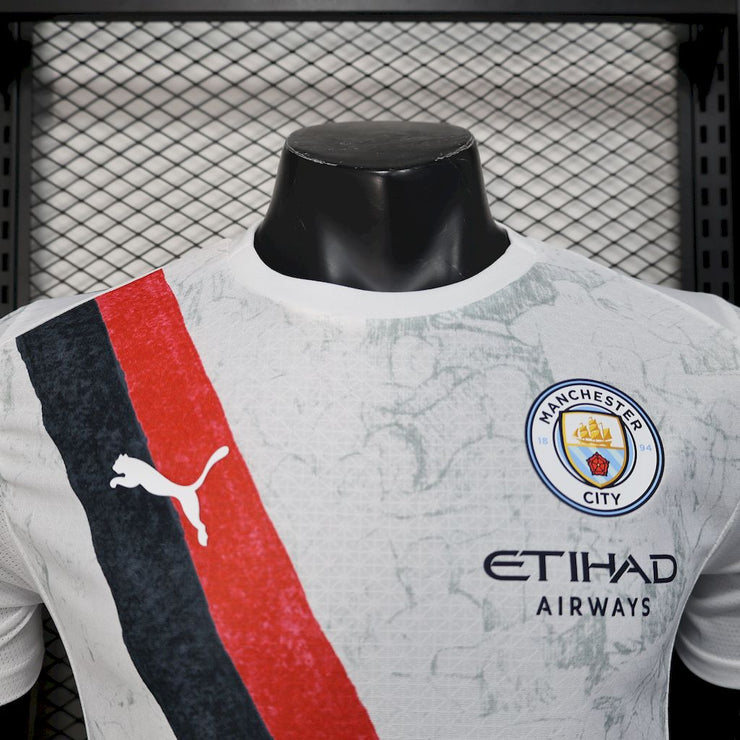 Manchester City 2025/26 Away Jersey Player Version