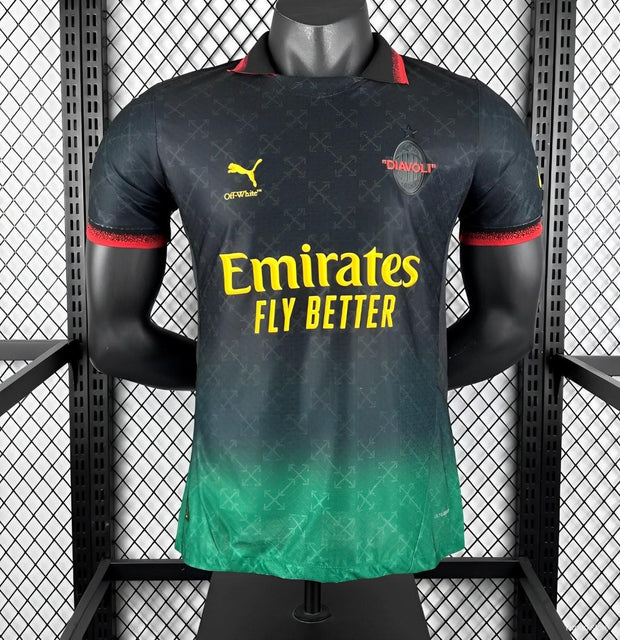 AC Milan x OFFWHITE  Player Version 25/26 Black