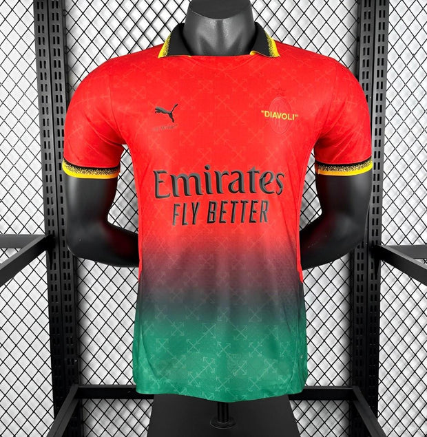 AC Milan x OFFWHITE  Player Version 25/26 Red