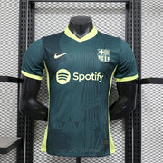 Barcelona 2024/25 Dark green Jersey Player Version