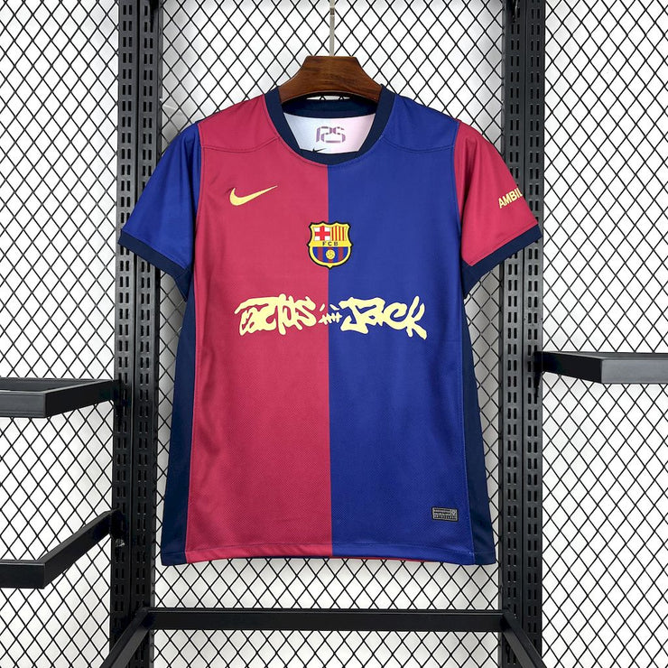 Barcelona 2024/25 Travis Scott Edition Jersey