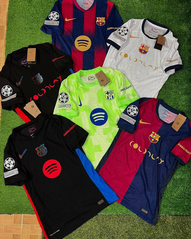 Fc Barcelona 2024/25 Box – 6 Official Jerseys at a Special Price!