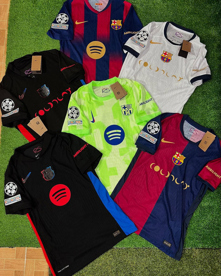 Fc Barcelona 2024/25 Box – 6 Official Jerseys at a Special Price!