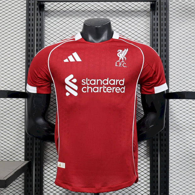 Liverpool 2025/26 Home Jersey Player Version