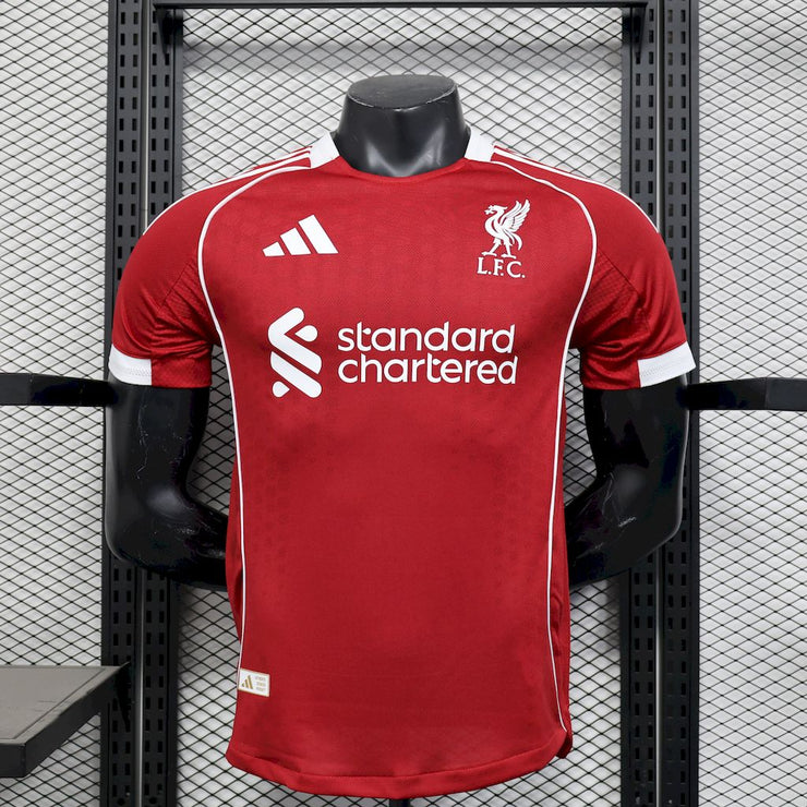 Liverpool 2025/26 Home Jersey Player Version