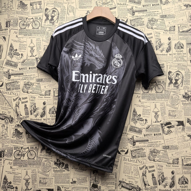 Real Madrid 2024-25 Black Dragon Special Kit