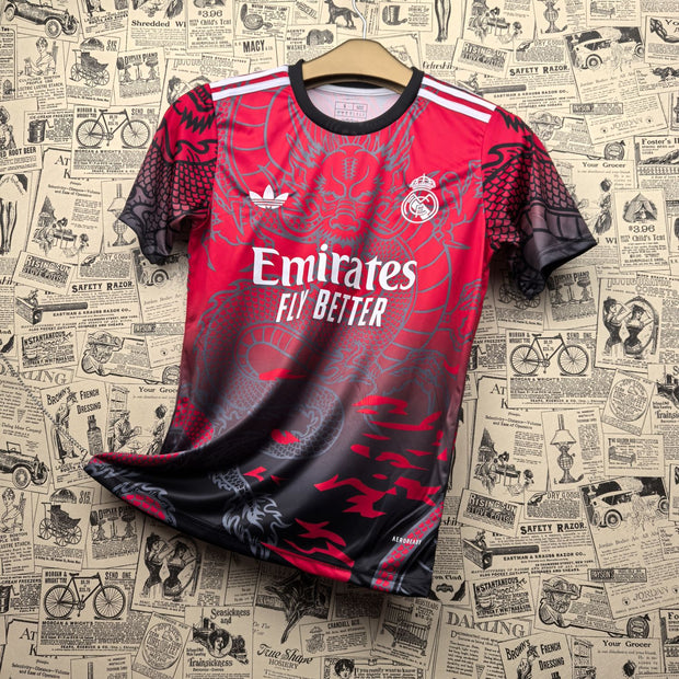 Real Madrid 2024-25 Red Dragon Special Kit