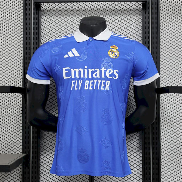 Real Madrid 2025/26 Special Edition Blue Jersey Player Version
