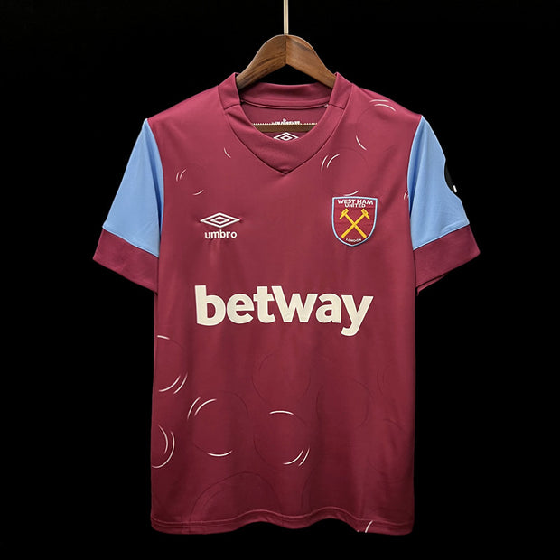 23/24 West Ham Home kit S-XXXXL