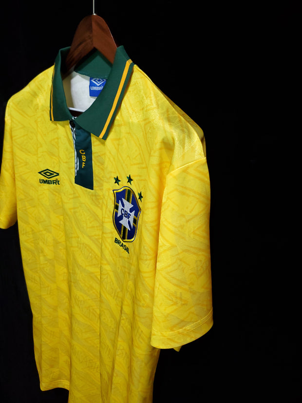 Retro Brazil 91-93 home S-XXL
