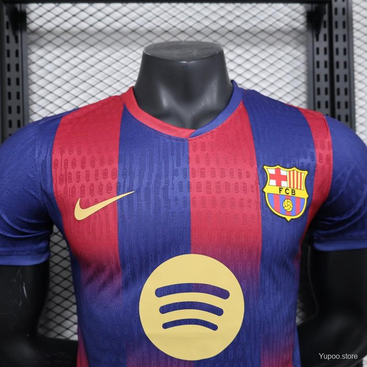 25/26 Barcelona Home Jersey Player Version
