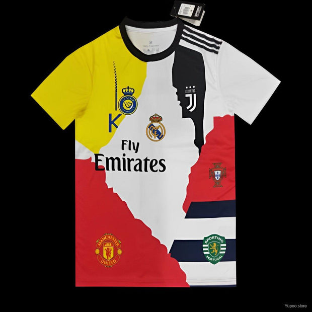 Cristiano ronaldo all teams jersey special edition