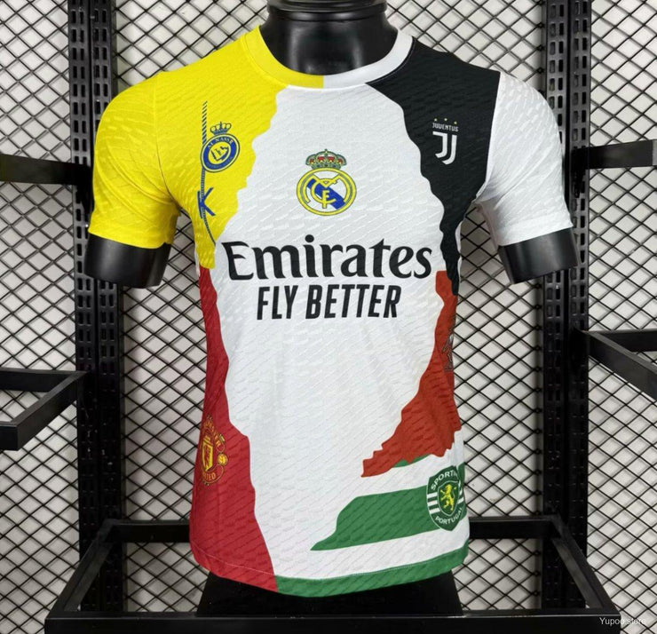 Cristiano ronaldo all teams jersey special edition player version