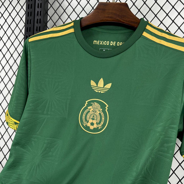 Mexico 2025/26 Gold- Green Jersey