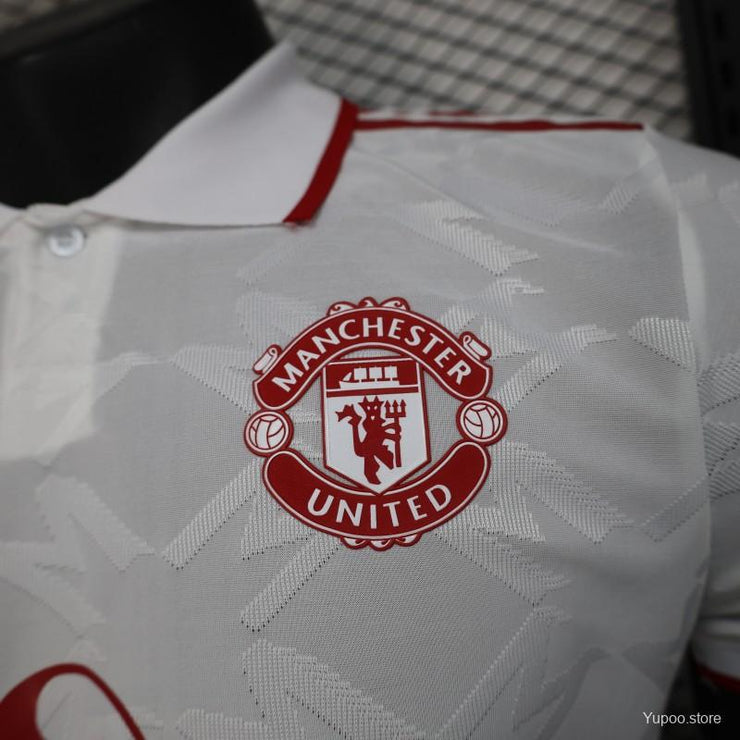 25/26 Manchester United White Special Jersey Player Version