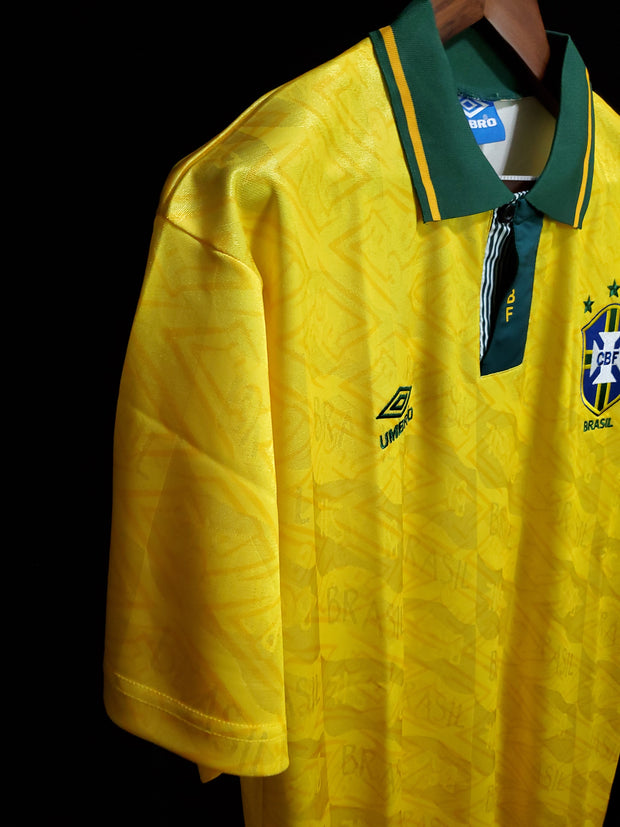 Retro Brazil 91-93 home S-XXL