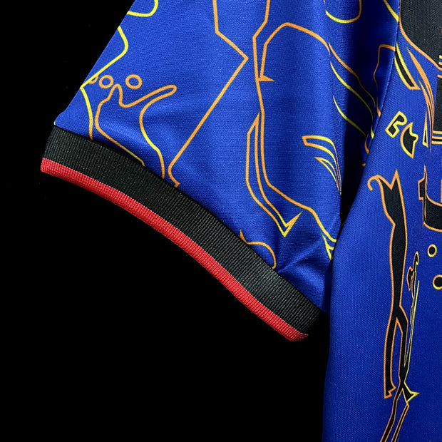 23/24 japan POLO Blue S-XXL